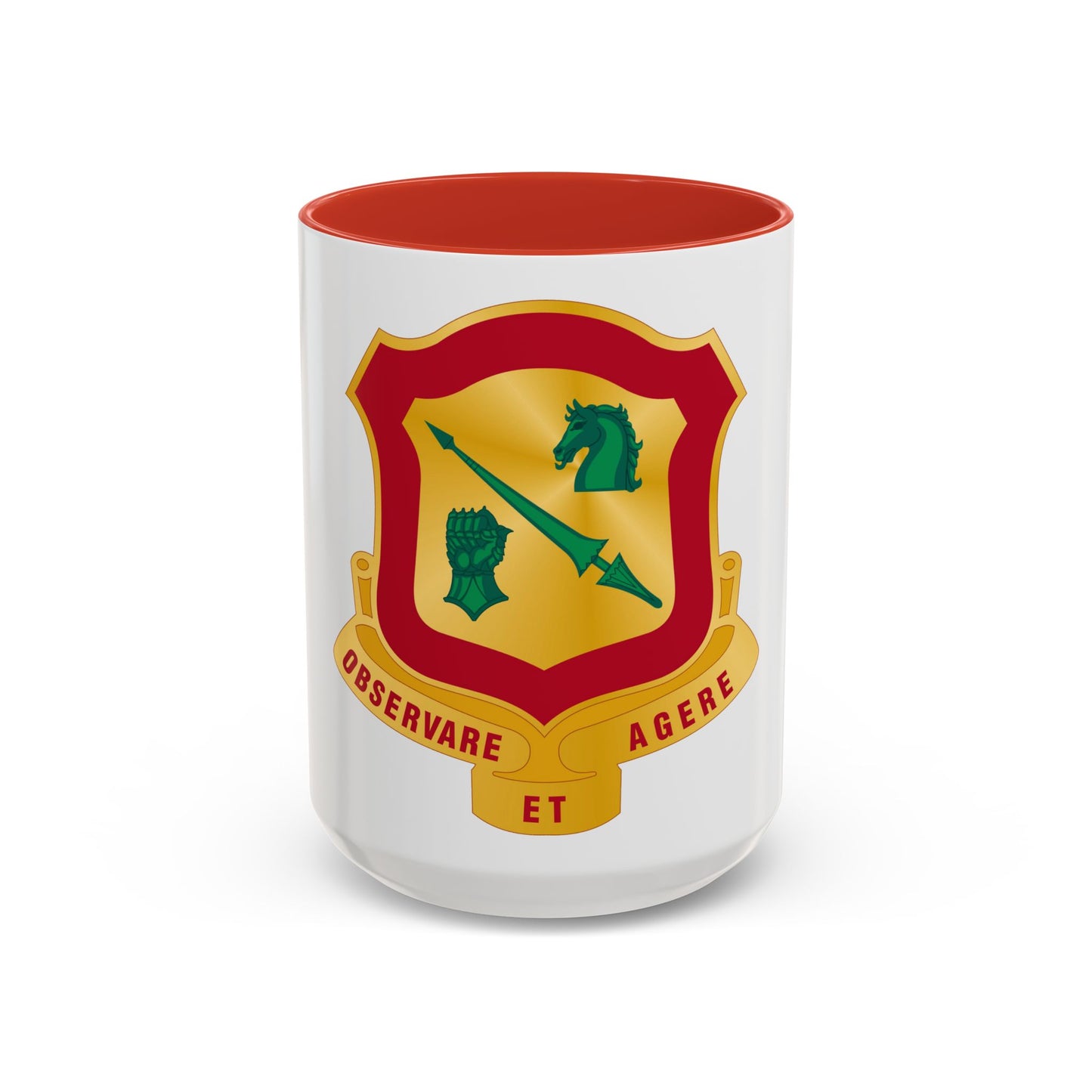 170th Antiaircraft Artillery Battalion (U.S. Army) Accent Coffee Mug