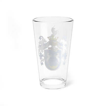 POL COA Borzestowski (Poland) (Coat of Arms) Pint Glass 16oz