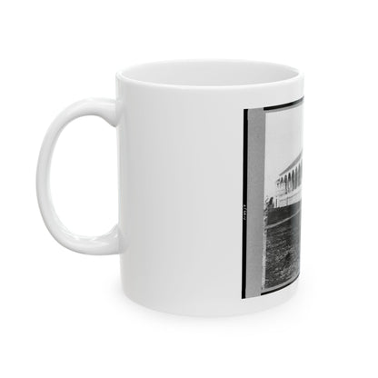 Club House Race Course, Where Federal Officers Were Confined, Charleston, S.C., April 1865 (U.S. Civil War) White Coffee Mug