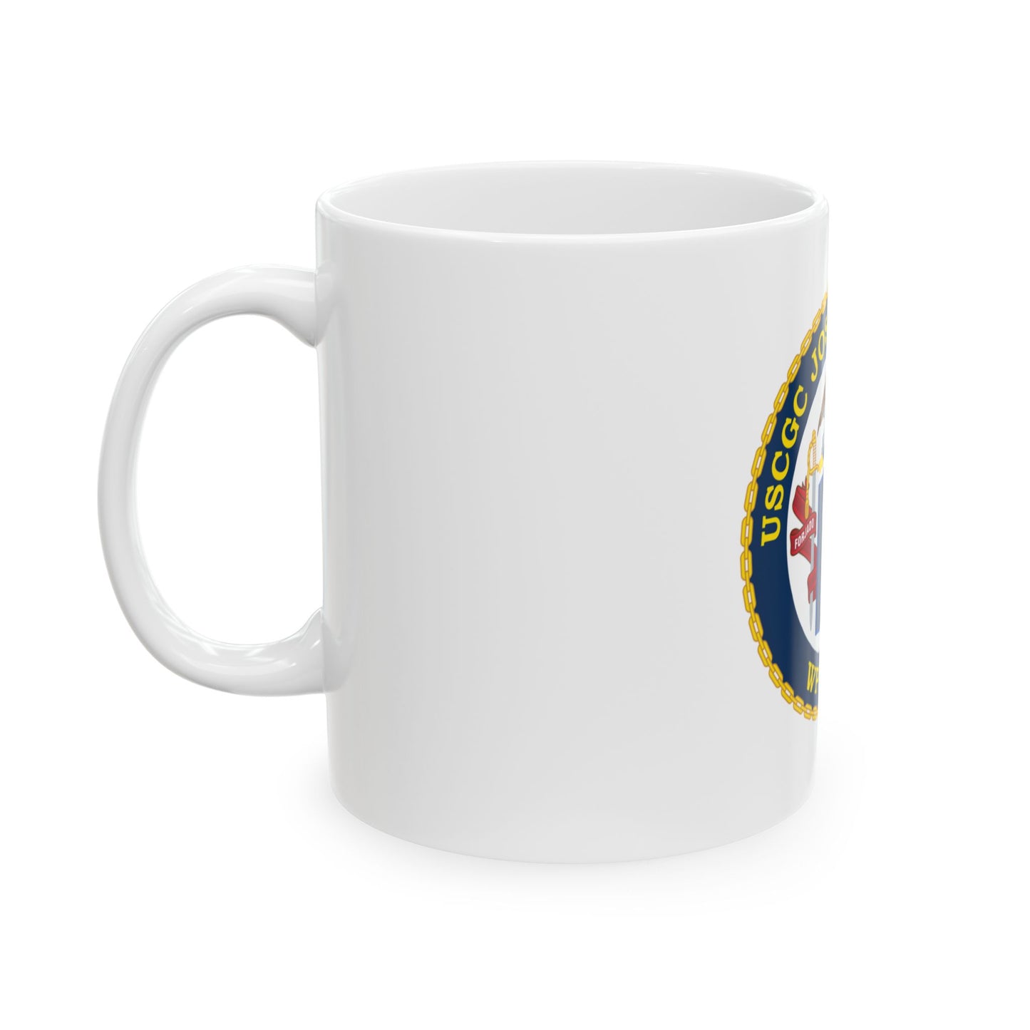 USCG Joseph Tezanos WPC 1118 (U.S. Coast Guard) White Coffee Mug