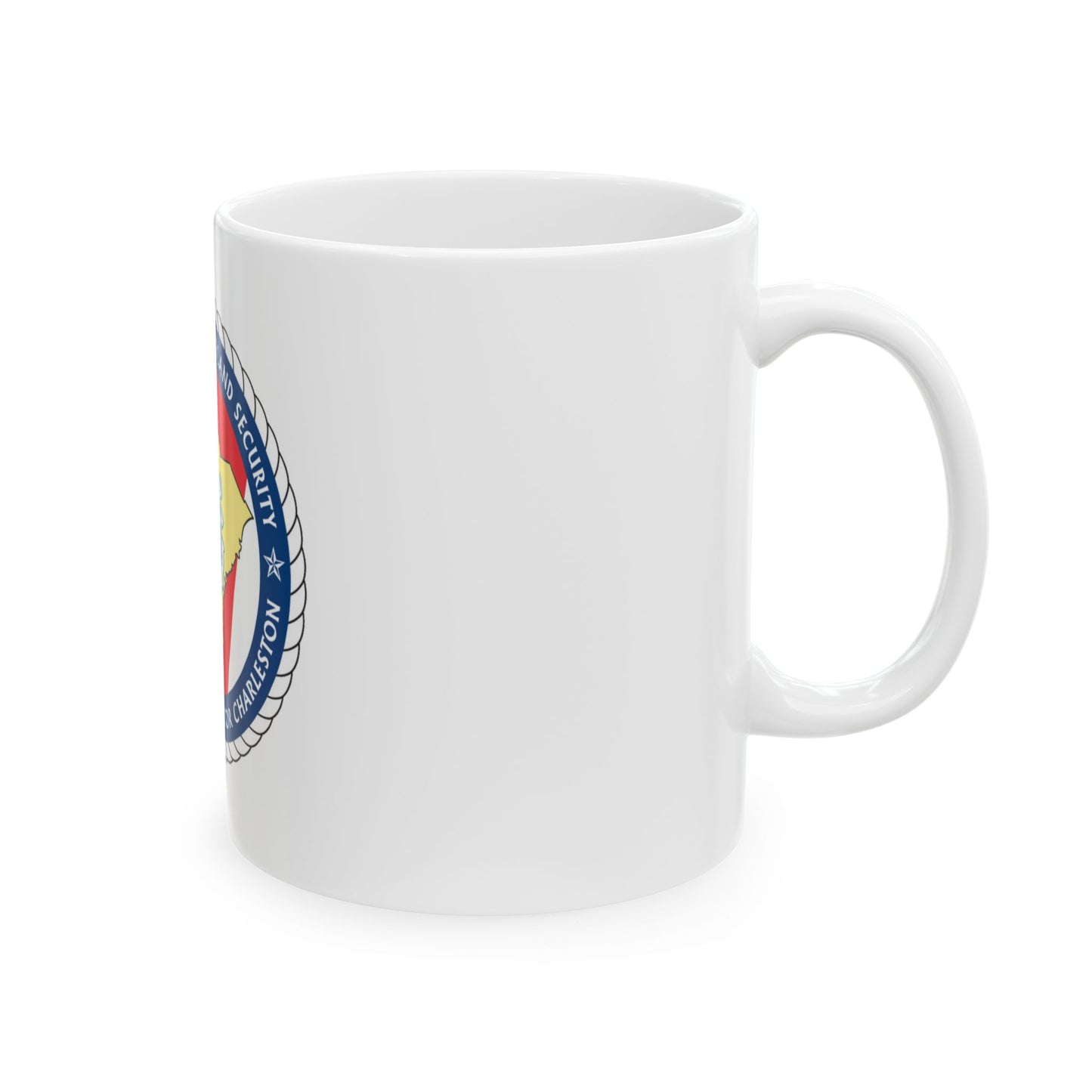 USCG Sector Charleston   DHS (U.S. Coast Guard) White Coffee Mug