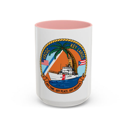 USCGC Key Largo WPB 1324 1 (U.S. Coast Guard) Accent Coffee Mug
