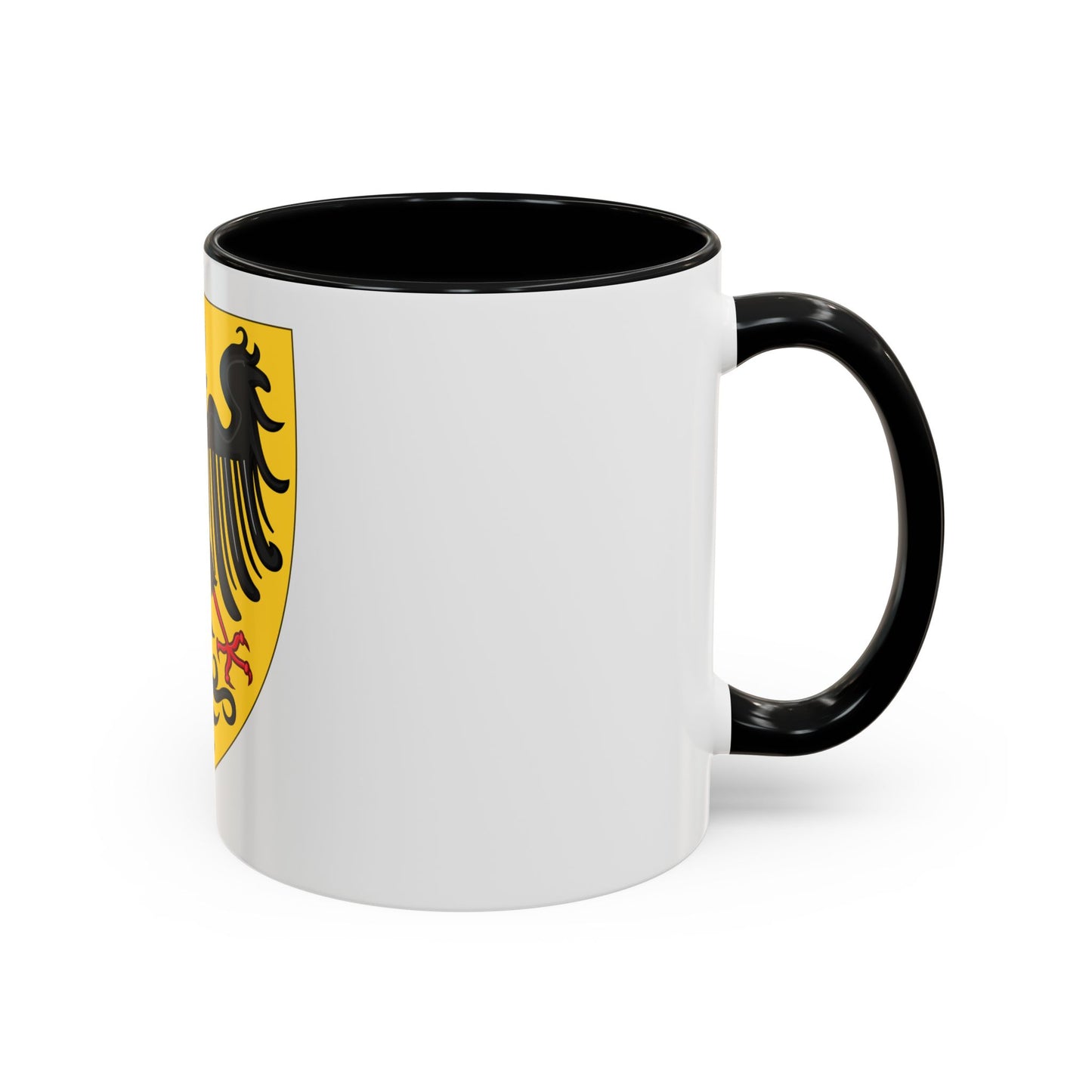 Shield and Coat of Arms of the Holy Roman Emperor (c.1300-c.1400) - Accent Coffee Mug