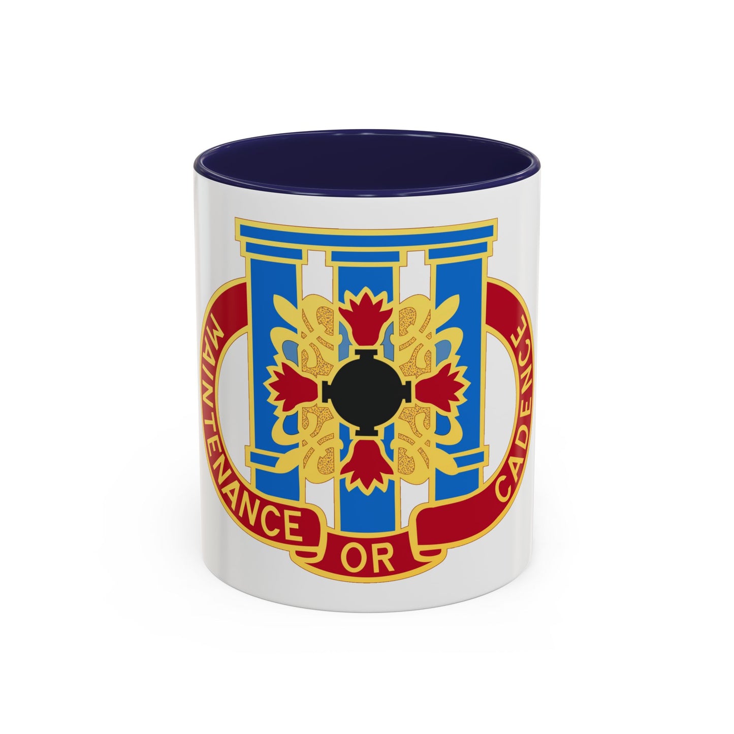 110 Maintenance Battalion (U.S. Army) Accent Coffee Mug