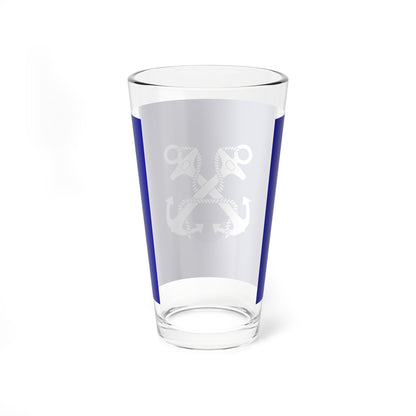 ROC Minister of Marine Flag (China) Pint Glass 16oz