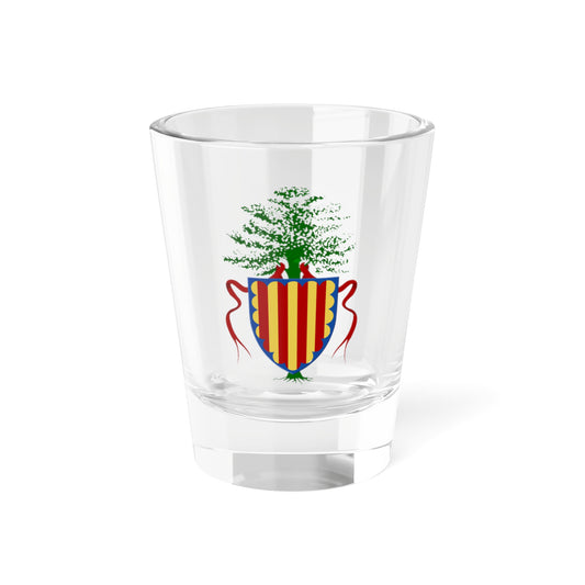 Herselt wapen1 (Belgium) (Coat of Arms) Shot Glass 1.5oz