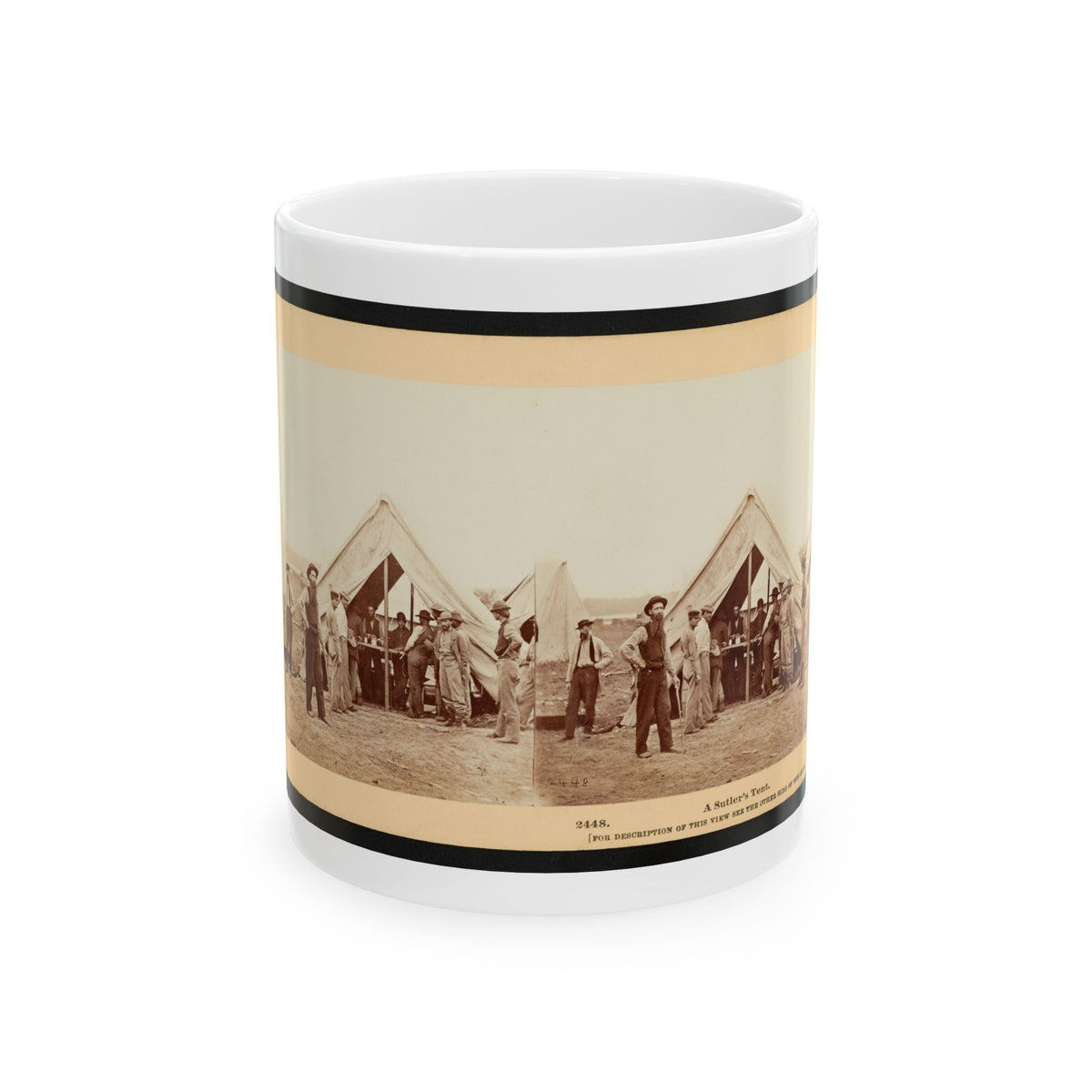 A Sutler's Tent (U.S. Civil War) White Coffee Mug