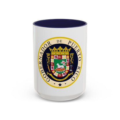 Seal of the Governor of Puerto Rico - Accent Coffee Mug