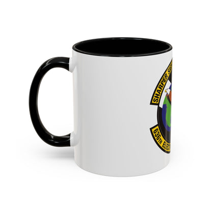 636th Electronic Systems Squadron (U.S. Air Force) Accent Coffee Mug