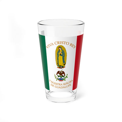 Mexico Flag Cristeros (Mexico) Pint Glass 16oz