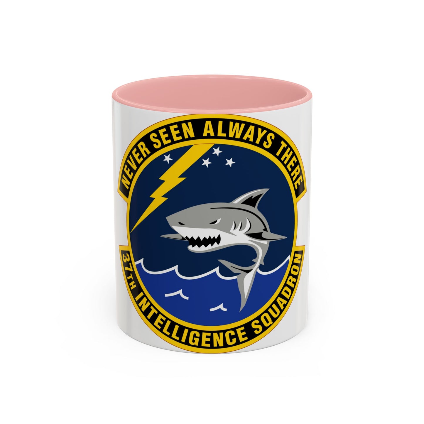 37 Intelligence Squadron ACC (U.S. Air Force) Accent Coffee Mug