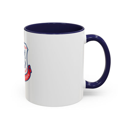 Coast Guard Wife (U.S. Coast Guard) Accent Coffee Mug