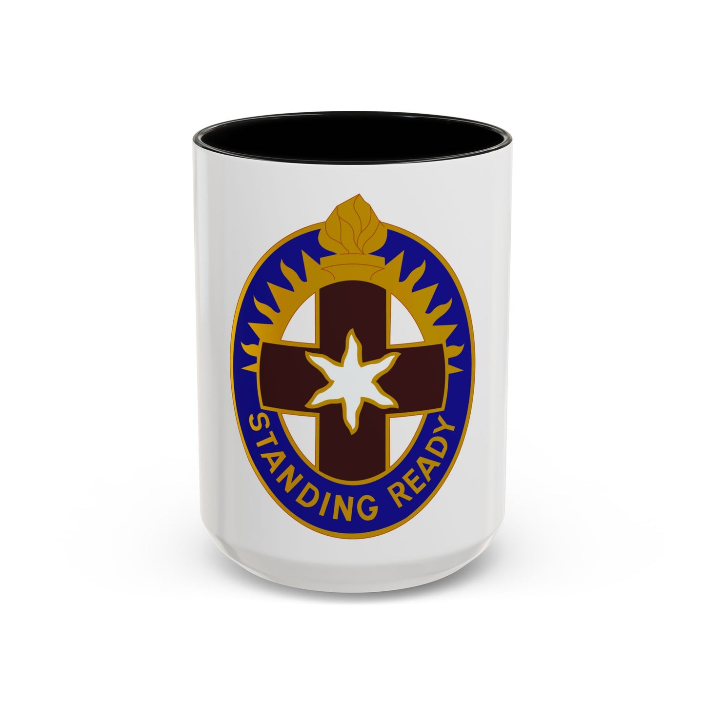 Hawley US Community Hospital (U.S. Army) Accent Coffee Mug