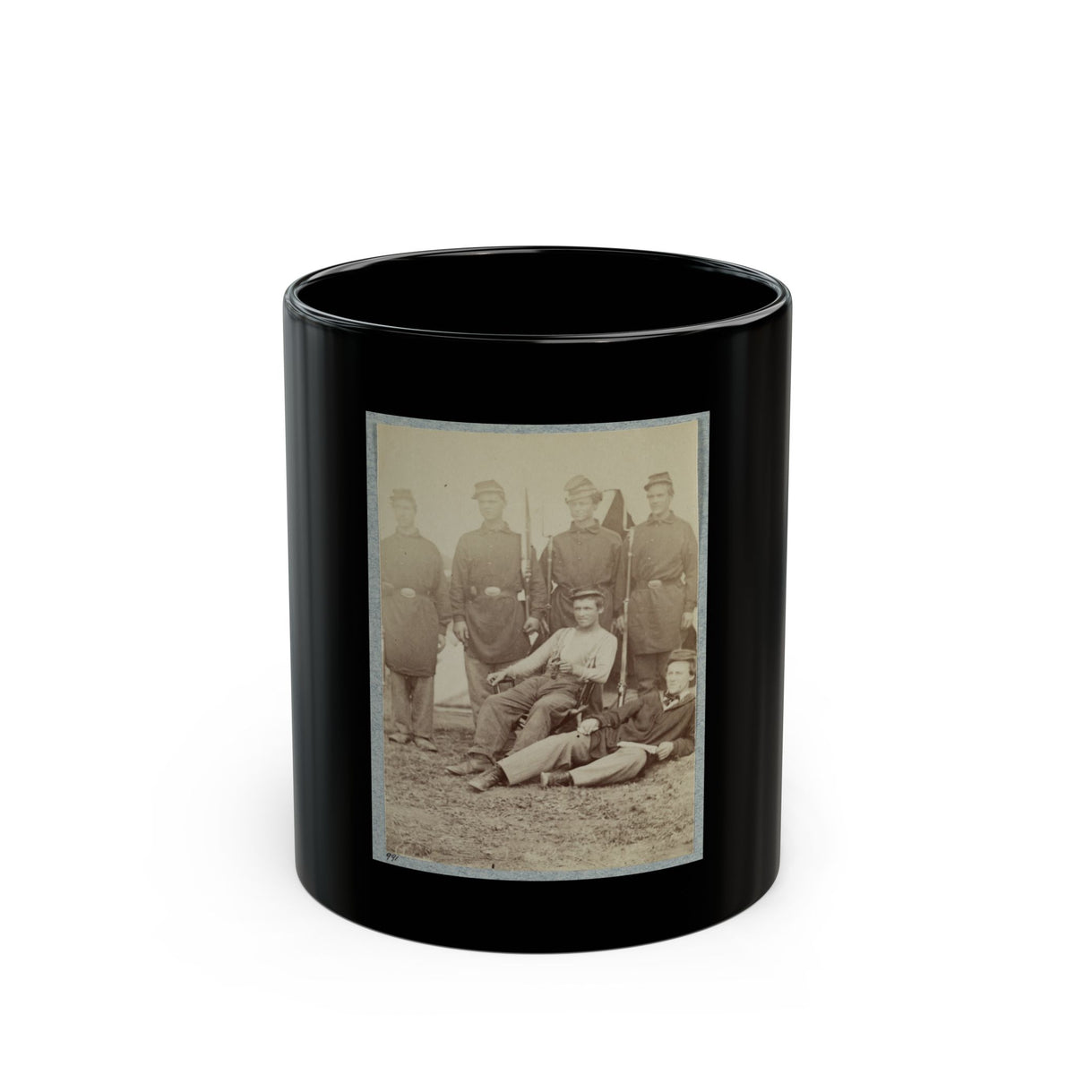 2d Rhode Island Infantry 008 (U.S. Civil War) Black Coffee Mug
