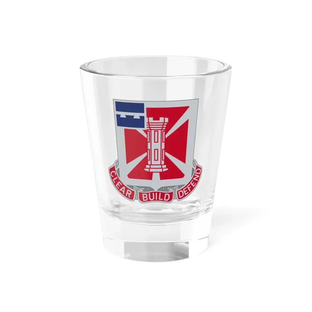 363 Engineer Battalion (U.S. Army) Shot Glass 1.5oz 1.5oz - Go Mug Yourself