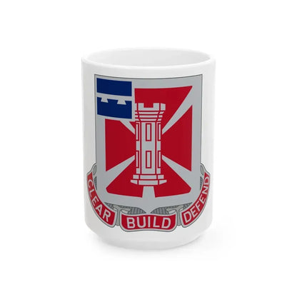 363 Engineer Battalion (U.S. Army) White Coffee Mug 15oz - Go Mug Yourself
