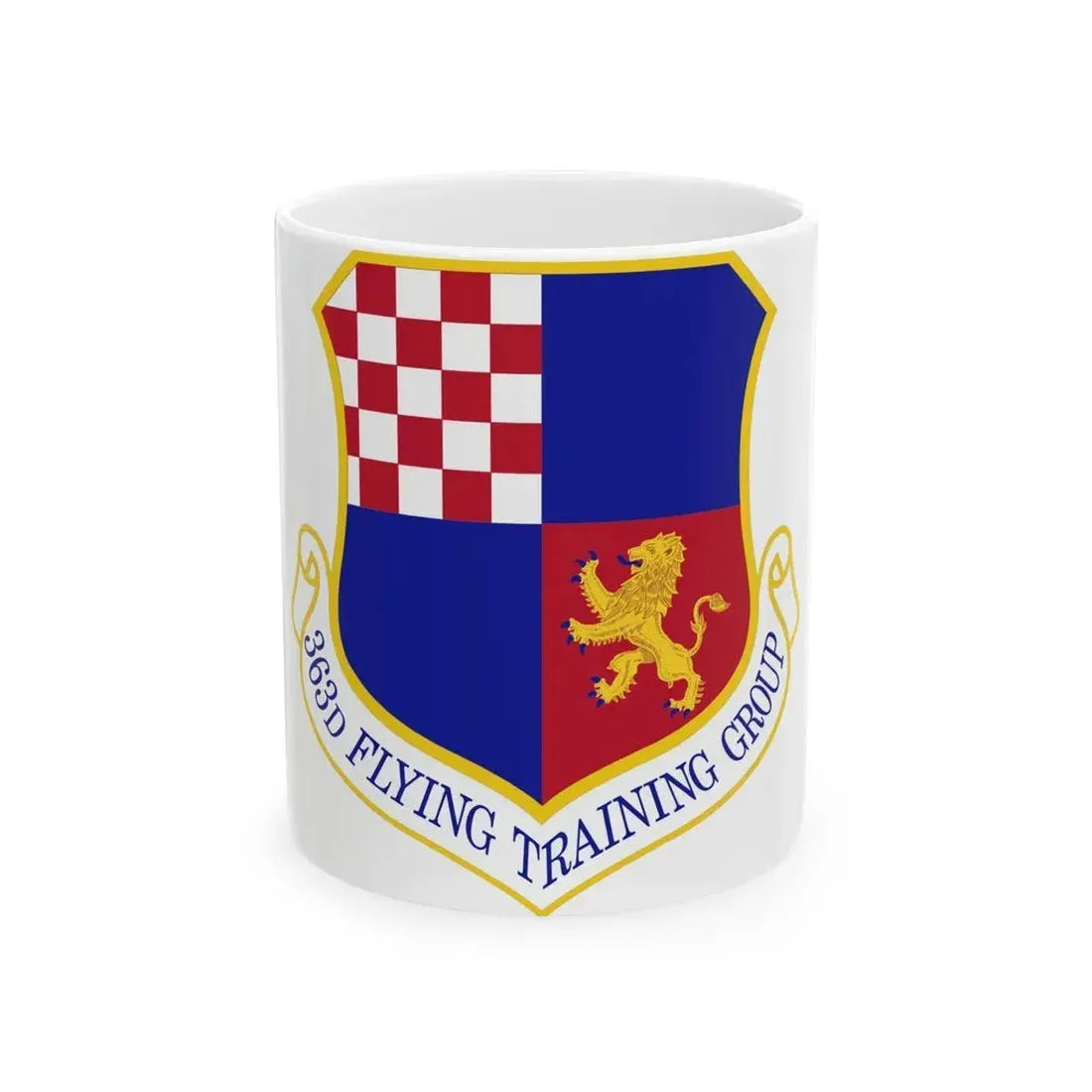 363 Flying Training Group ACC (U.S. Air Force) White Coffee Mug - Go Mug Yourself