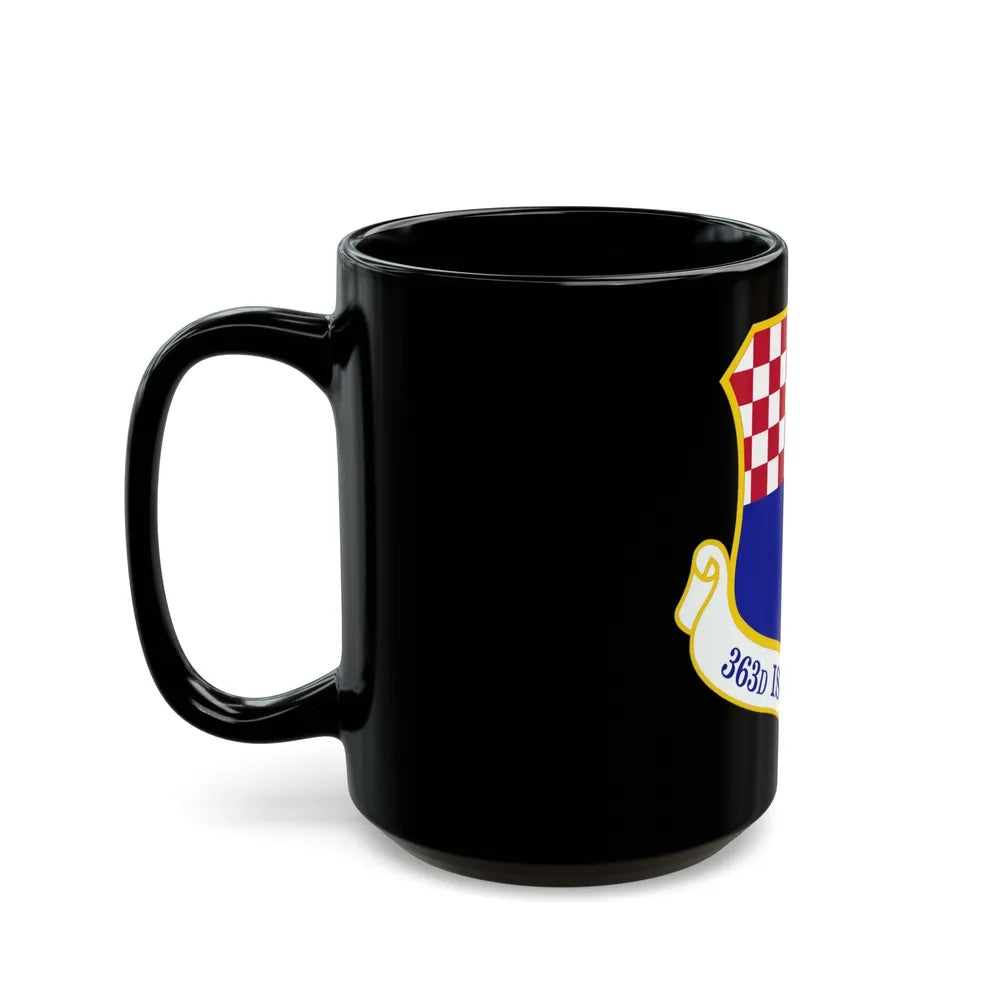 363 Intelligence Surveillance and Reconnaissance Group ACC (U.S. Air Force) Black Coffee Mug-Go Mug Yourself