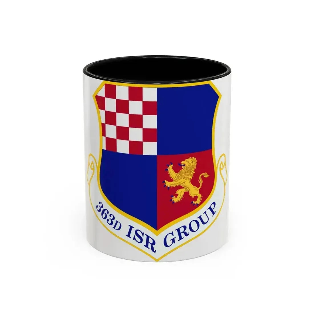 363 Intelligence Surveillance and Reconnaissance Group ACC (U.S. Air Force) Accent Coffee Mug 11oz Black - Go Mug Yourself