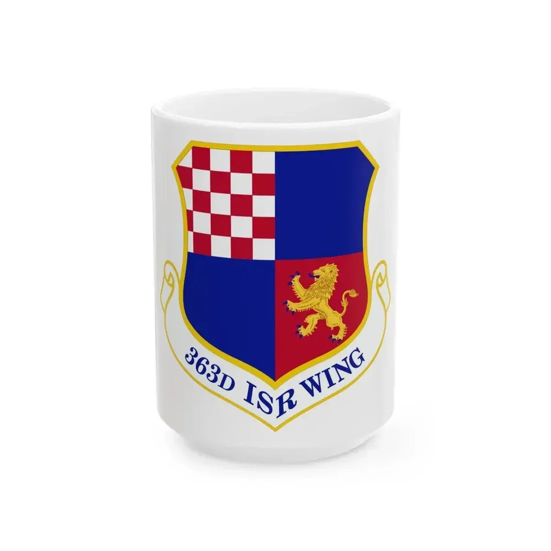 363 Intelligence Surveillance and Reconnaissance Wing ACC (U.S. Air Force) White Coffee Mug 15oz - Go Mug Yourself