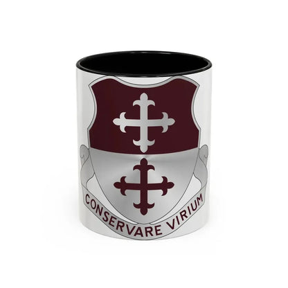 363 Medical Battalion (U.S. Army) Accent Coffee Mug 11oz Black - Go Mug Yourself