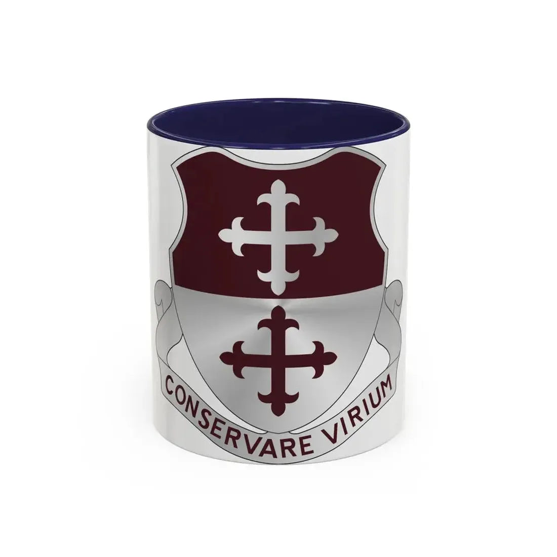 363 Medical Battalion (U.S. Army) Accent Coffee Mug 11oz Navy - Go Mug Yourself