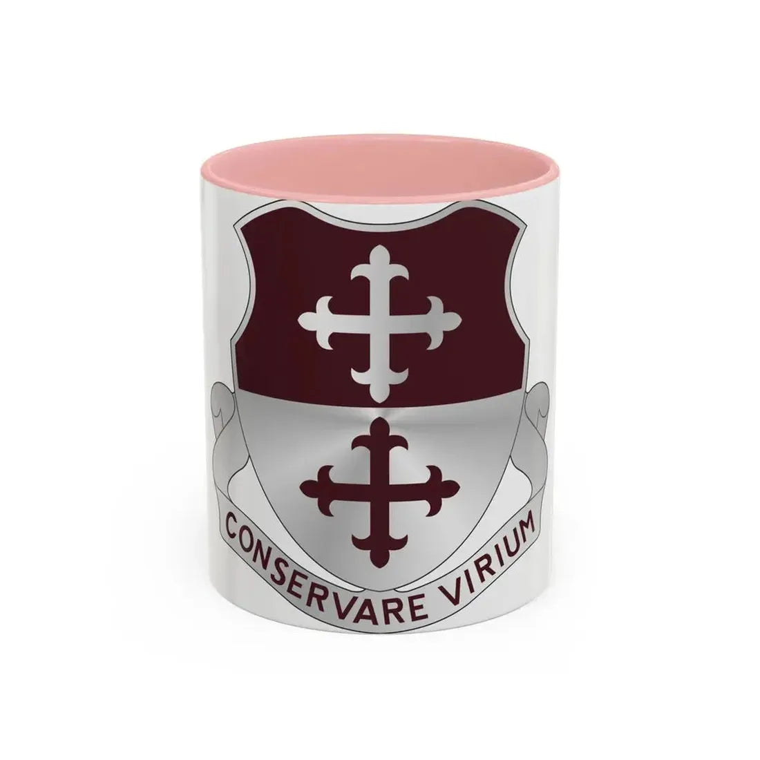 363 Medical Battalion (U.S. Army) Accent Coffee Mug 11oz Pink - Go Mug Yourself