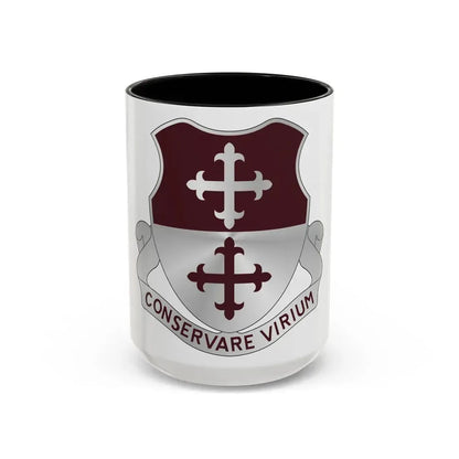 363 Medical Battalion (U.S. Army) Accent Coffee Mug 15oz Black - Go Mug Yourself