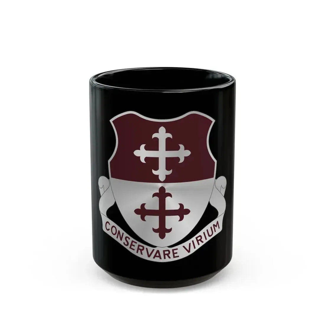 363 Medical Battalion (U.S. Army) Black Coffee Mug 15oz - Go Mug Yourself