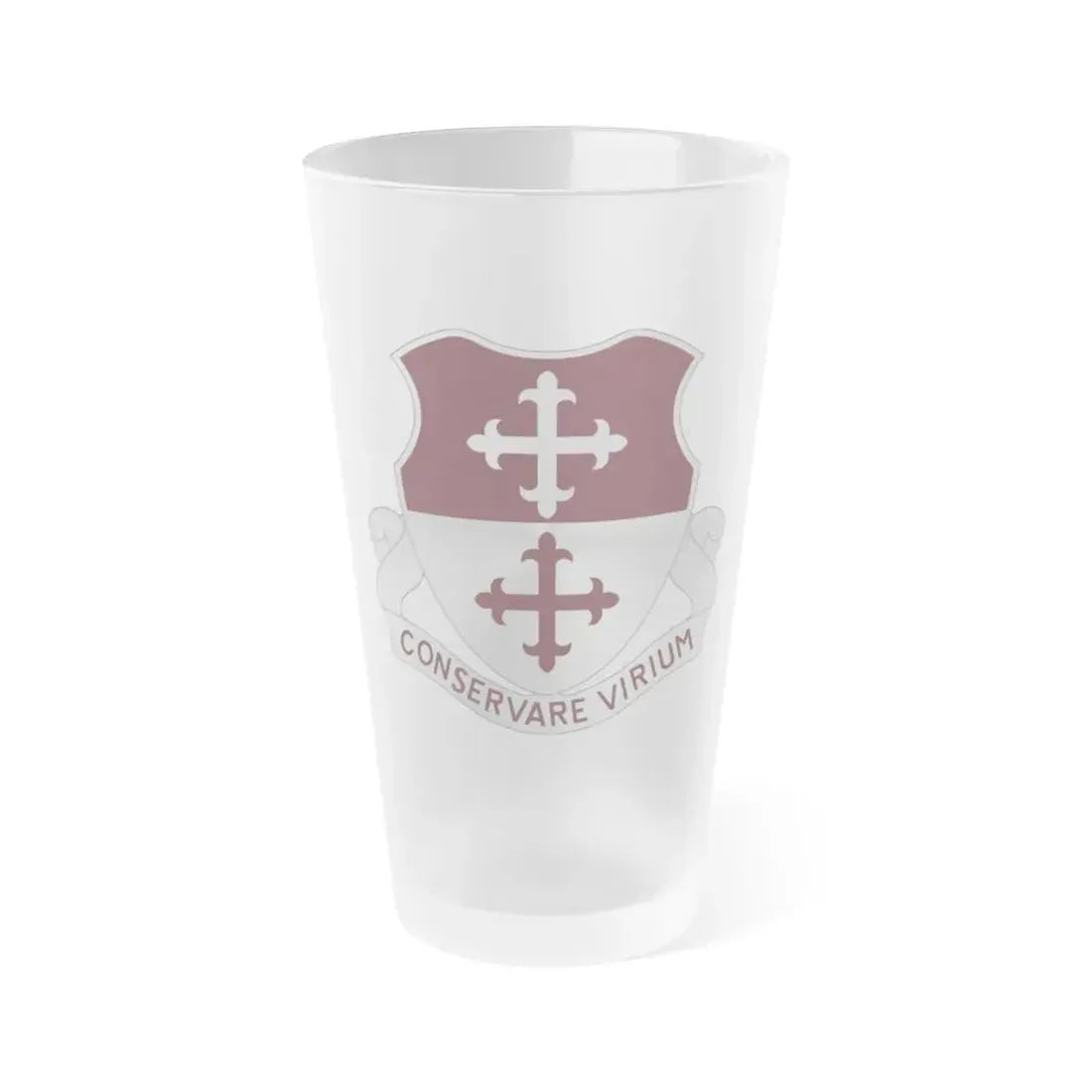 363 Medical Battalion (U.S. Army) Frosted Pint Glass 16oz Default Title - Go Mug Yourself