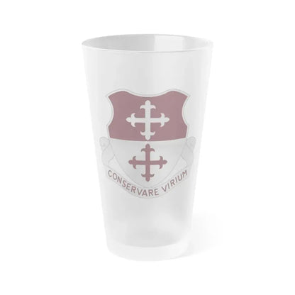 363 Medical Battalion (U.S. Army) Frosted Pint Glass 16oz Default Title - Go Mug Yourself