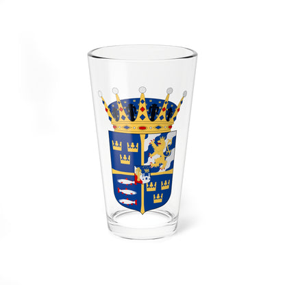Prins Nicolas vapen (Sweden) (Coat of Arms) Pint Glass 16oz