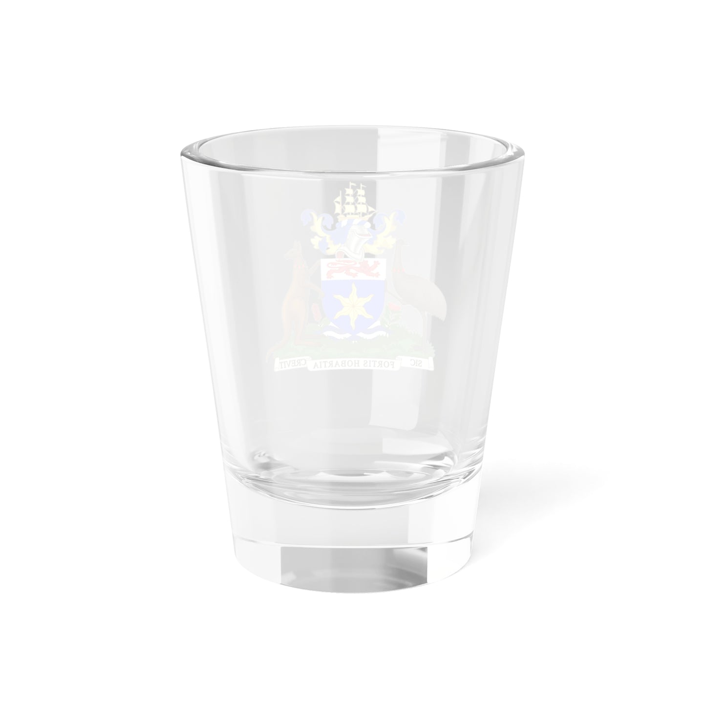 Coat of Arms Hobart Australia - Shot Glass 1.5oz