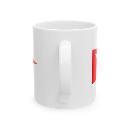 DHH Deutscher Hochseesportverband Hansa e. V. Logo (Germany) White Coffee Mug