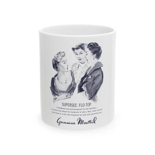 Germaine Monteil, 1959 - White Coffee Mug-11oz-Go Mug Yourself