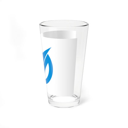 Flag of Furubira Hokkaido (Japan) Pint Glass 16oz