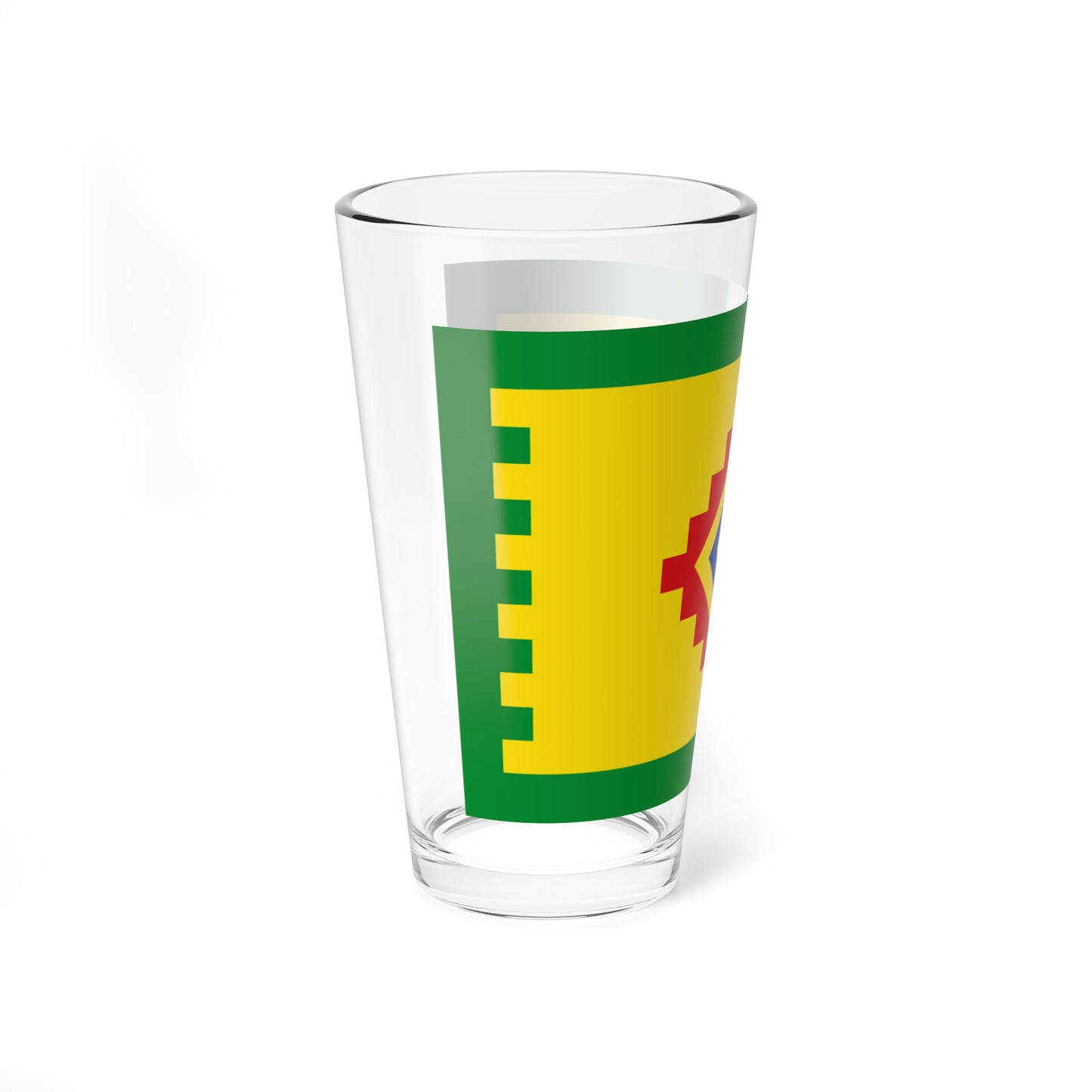 Flag of Obukhovo Moscow oblast (Russia) Pint Glass 16oz