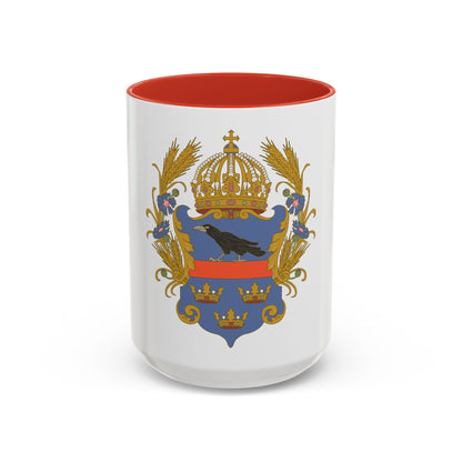 Coat of arms of the Kingdom of Galicia and Lodomeria - Accent Coffee Mug
