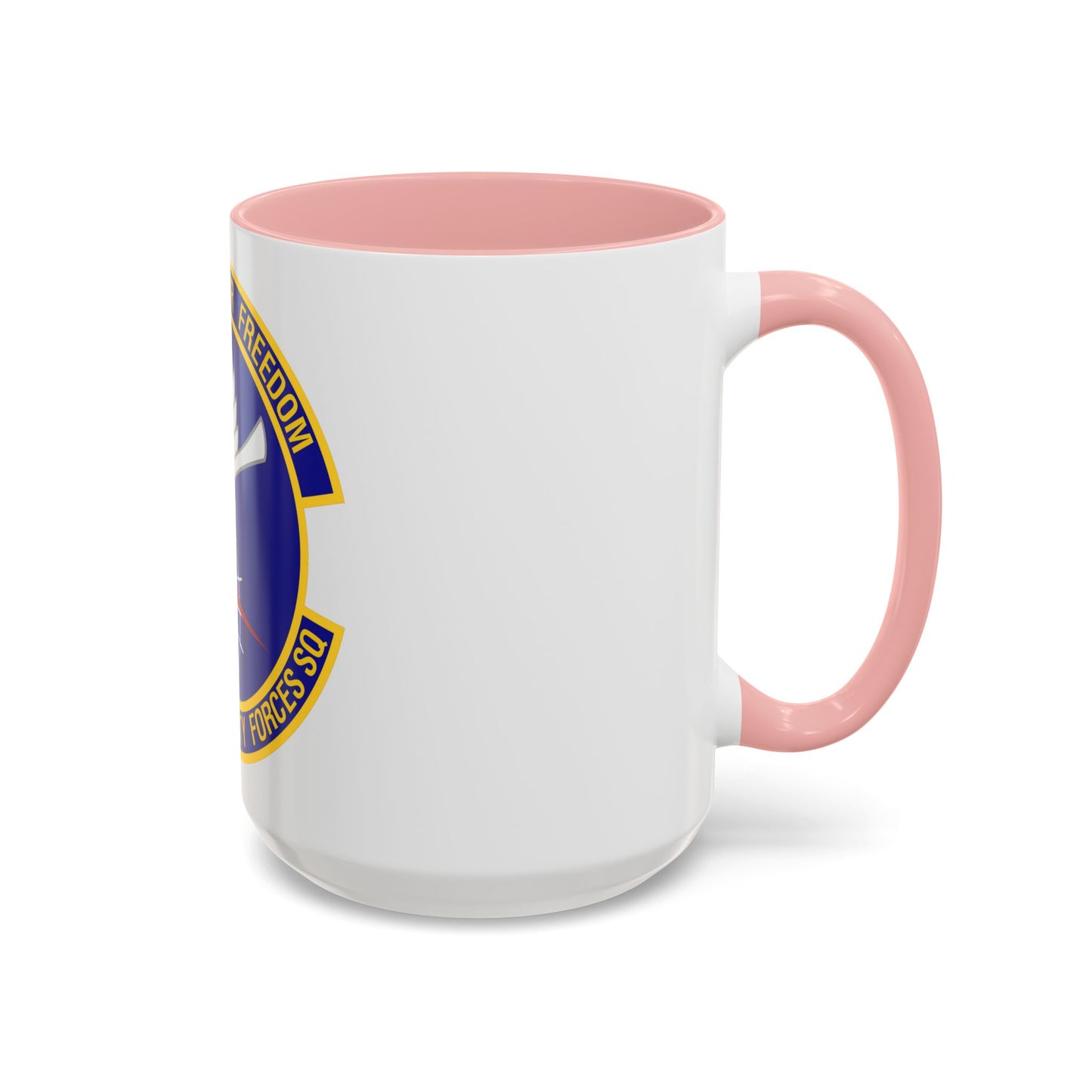 455th Expeditionary Security Forces Squadron (U.S. Air Force) Accent Coffee Mug