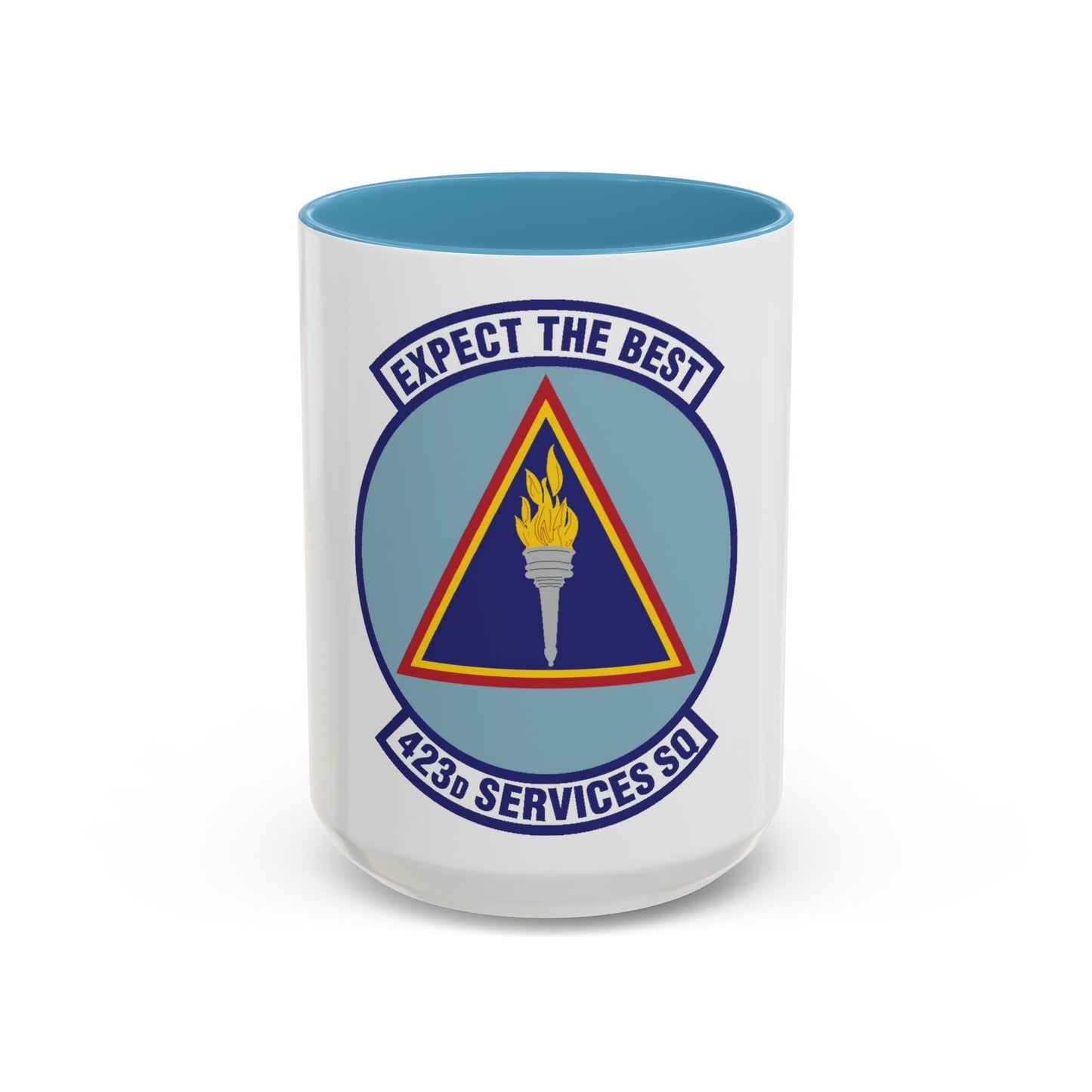 423d Services Squadron (U.S. Air Force) Accent Coffee Mug