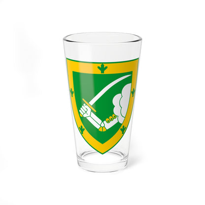 Valga valla vapp (Estonia) (Coat of Arms) Pint Glass 16oz