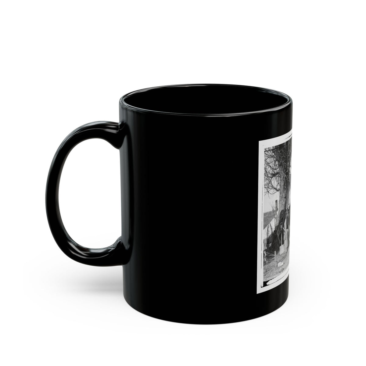 Culpeper, Va.  Contrabands (U.S. Civil War) Black Coffee Mug