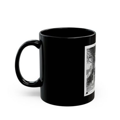 Culpeper, Va.  Contrabands (U.S. Civil War) Black Coffee Mug
