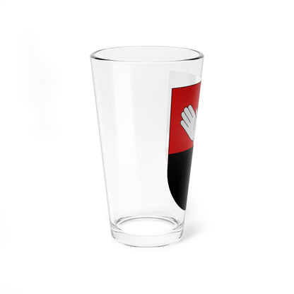 Manno-coat of arms (Switzerland) (Coat of Arms) Pint Glass 16oz