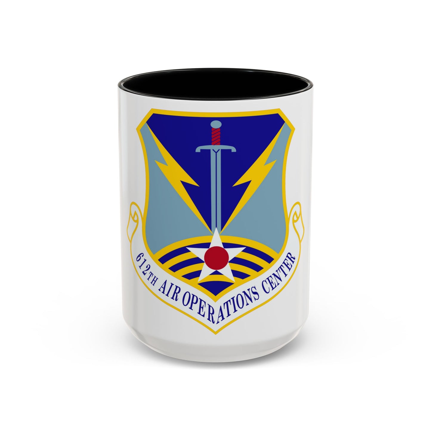 612 Air Operations Center ACC (U.S. Air Force) Accent Coffee Mug