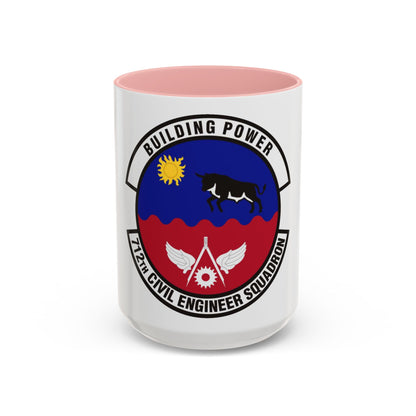 712th Civil Engineer Squadron (U.S. Air Force) Accent Coffee Mug