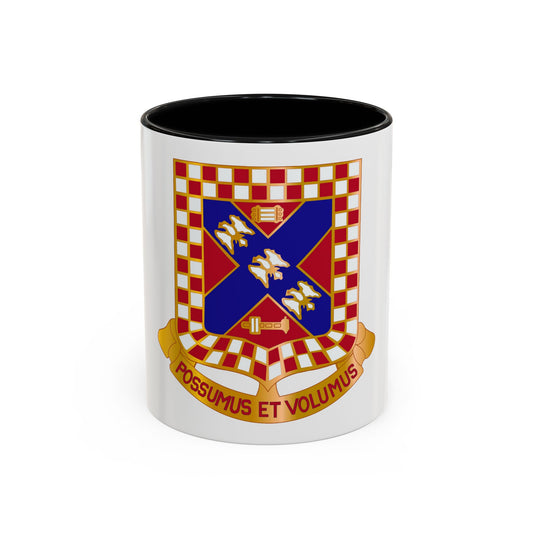 140th Field Artillery Battalion (U.S. Army) Accent Coffee Mug