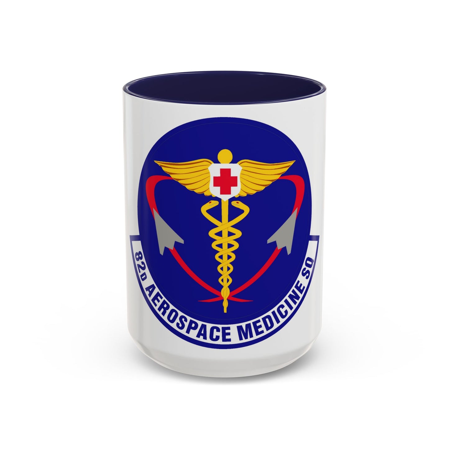 82d Aerospace Medicine Squadron (U.S. Air Force) Accent Coffee Mug