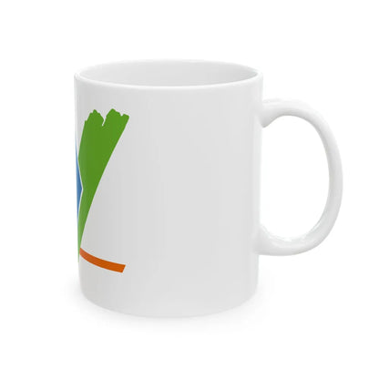 Flag of Yonne France - White Coffee Mug-Go Mug Yourself