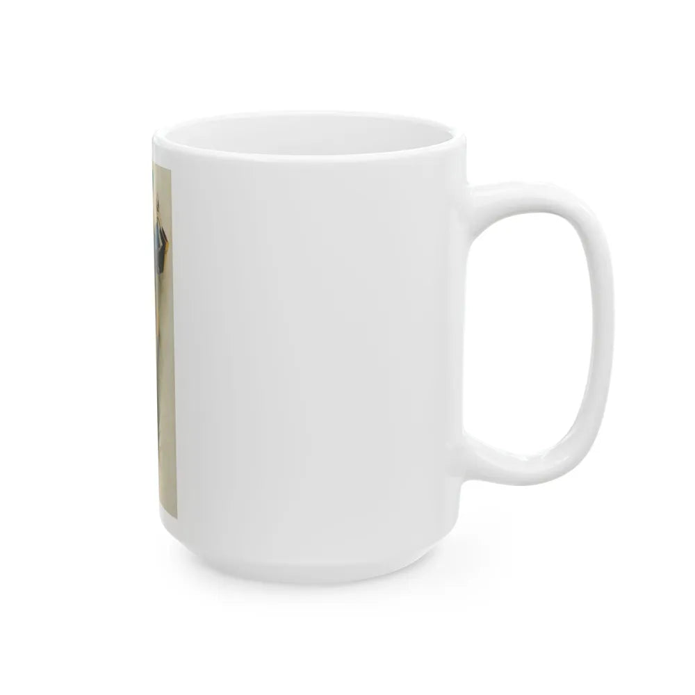 Fashionable Women (3) - White Coffee Mug-Go Mug Yourself